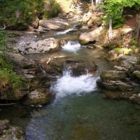 Cascade du lac des Plagnes