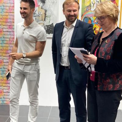Vernissage Le printemps du Cercle Italie Deux