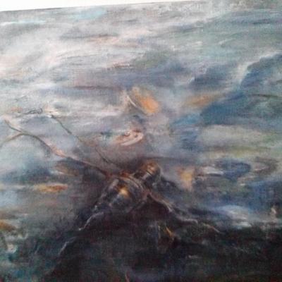 Pollution des lacs, immersion