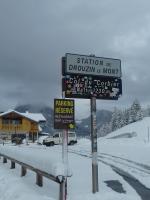 Arrivée au Col